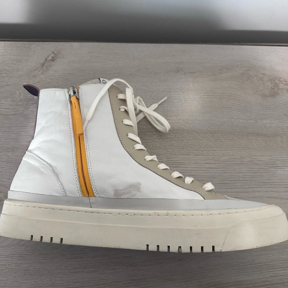 Oncept Lisbon High Top Leather Sneaker - Size 9.5 - Picture 8 of 14